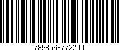 Código de barras (EAN, GTIN, SKU, ISBN): '7898568772209'
