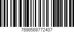 Código de barras (EAN, GTIN, SKU, ISBN): '7898568772407'