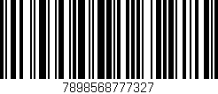 Código de barras (EAN, GTIN, SKU, ISBN): '7898568777327'