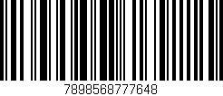 Código de barras (EAN, GTIN, SKU, ISBN): '7898568777648'