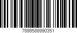 Código de barras (EAN, GTIN, SKU, ISBN): '7898568990351'