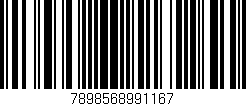 Código de barras (EAN, GTIN, SKU, ISBN): '7898568991167'