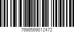 Código de barras (EAN, GTIN, SKU, ISBN): '7898569012472'