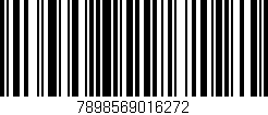 Código de barras (EAN, GTIN, SKU, ISBN): '7898569016272'