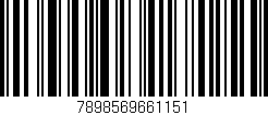 Código de barras (EAN, GTIN, SKU, ISBN): '7898569661151'