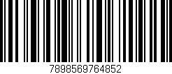 Código de barras (EAN, GTIN, SKU, ISBN): '7898569764852'