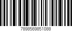 Código de barras (EAN, GTIN, SKU, ISBN): '7898569851088'