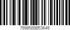 Código de barras (EAN, GTIN, SKU, ISBN): '7898569853648'