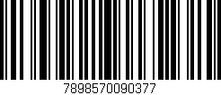 Código de barras (EAN, GTIN, SKU, ISBN): '7898570090377'