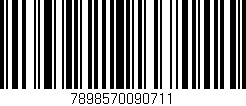 Código de barras (EAN, GTIN, SKU, ISBN): '7898570090711'