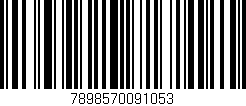 Código de barras (EAN, GTIN, SKU, ISBN): '7898570091053'