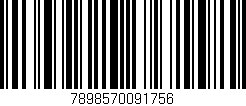 Código de barras (EAN, GTIN, SKU, ISBN): '7898570091756'