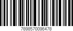 Código de barras (EAN, GTIN, SKU, ISBN): '7898570096478'