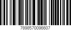 Código de barras (EAN, GTIN, SKU, ISBN): '7898570096607'