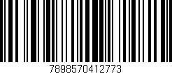 Código de barras (EAN, GTIN, SKU, ISBN): '7898570412773'