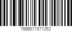 Código de barras (EAN, GTIN, SKU, ISBN): '7898571071252'