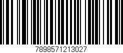 Código de barras (EAN, GTIN, SKU, ISBN): '7898571213027'