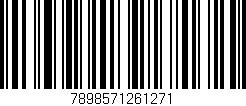 Código de barras (EAN, GTIN, SKU, ISBN): '7898571261271'