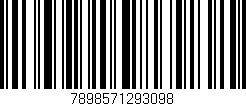 Código de barras (EAN, GTIN, SKU, ISBN): '7898571293098'
