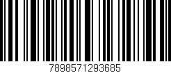 Código de barras (EAN, GTIN, SKU, ISBN): '7898571293685'