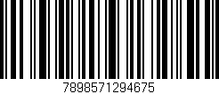 Código de barras (EAN, GTIN, SKU, ISBN): '7898571294675'
