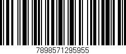Código de barras (EAN, GTIN, SKU, ISBN): '7898571295955'