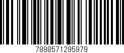 Código de barras (EAN, GTIN, SKU, ISBN): '7898571295979'