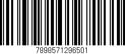 Código de barras (EAN, GTIN, SKU, ISBN): '7898571296501'