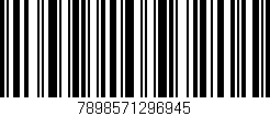 Código de barras (EAN, GTIN, SKU, ISBN): '7898571296945'