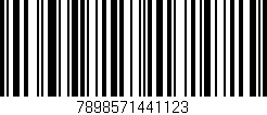 Código de barras (EAN, GTIN, SKU, ISBN): '7898571441123'