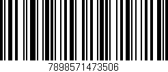 Código de barras (EAN, GTIN, SKU, ISBN): '7898571473506'