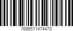 Código de barras (EAN, GTIN, SKU, ISBN): '7898571474473'