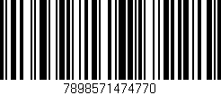 Código de barras (EAN, GTIN, SKU, ISBN): '7898571474770'