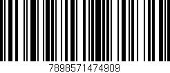 Código de barras (EAN, GTIN, SKU, ISBN): '7898571474909'