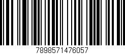 Código de barras (EAN, GTIN, SKU, ISBN): '7898571476057'