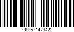 Código de barras (EAN, GTIN, SKU, ISBN): '7898571476422'