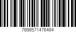 Código de barras (EAN, GTIN, SKU, ISBN): '7898571476484'