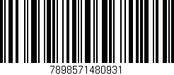 Código de barras (EAN, GTIN, SKU, ISBN): '7898571480931'