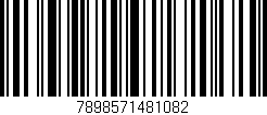 Código de barras (EAN, GTIN, SKU, ISBN): '7898571481082'