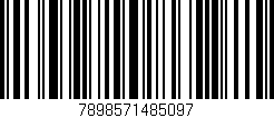 Código de barras (EAN, GTIN, SKU, ISBN): '7898571485097'