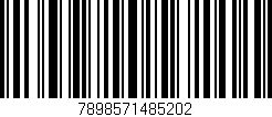 Código de barras (EAN, GTIN, SKU, ISBN): '7898571485202'