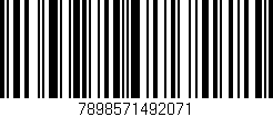 Código de barras (EAN, GTIN, SKU, ISBN): '7898571492071'