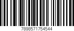 Código de barras (EAN, GTIN, SKU, ISBN): '7898571754544'