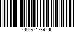 Código de barras (EAN, GTIN, SKU, ISBN): '7898571754780'