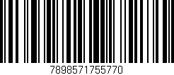Código de barras (EAN, GTIN, SKU, ISBN): '7898571755770'