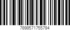 Código de barras (EAN, GTIN, SKU, ISBN): '7898571755794'