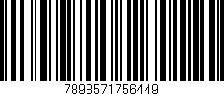 Código de barras (EAN, GTIN, SKU, ISBN): '7898571756449'