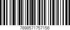 Código de barras (EAN, GTIN, SKU, ISBN): '7898571757156'