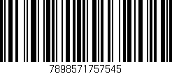 Código de barras (EAN, GTIN, SKU, ISBN): '7898571757545'