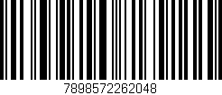 Código de barras (EAN, GTIN, SKU, ISBN): '7898572262048'